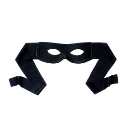 Schwarze Zorro Maske Banditen Maske