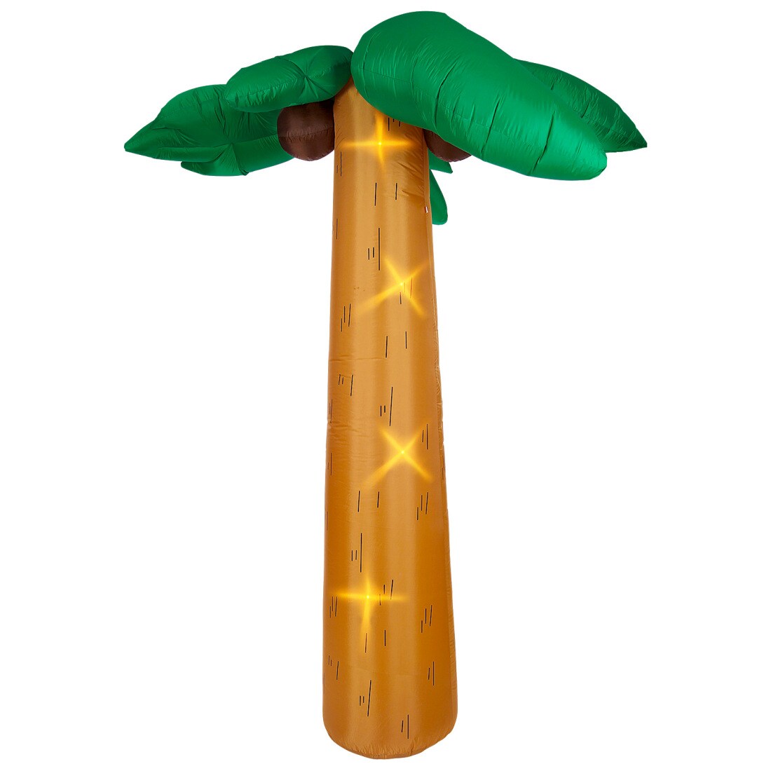 Aufblasbare Palme mit Licht extra groß 270 cm hoch für innen und auße