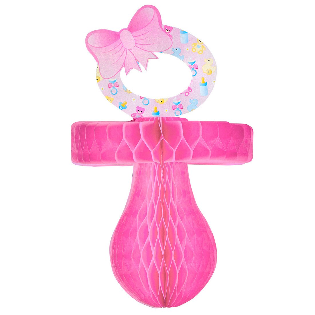 Nuckel Wabenball Fur Baby Shower Madchen Rosa 26cm 3 99