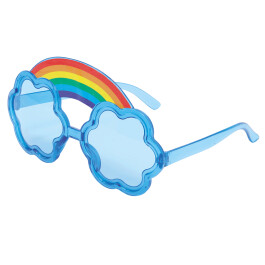 Party Regenbogen Brille