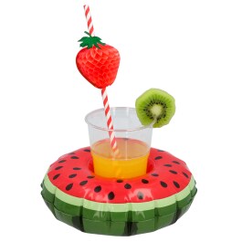 Aufblasbarer Becherhalter Wassermelone 20cm