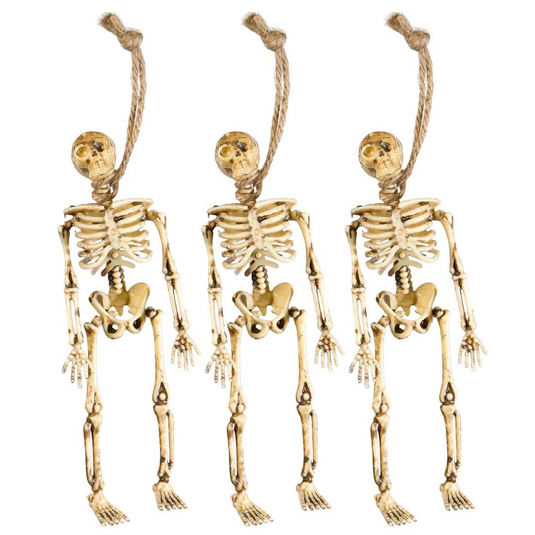 3D Knochenskelette Deko Skelette Halloween 15 cm, 4,99 €