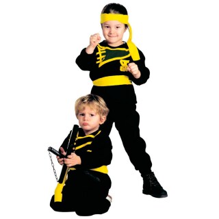 Kleiner Samurai Kostüm Ninja Kinderkostüm 104 cm