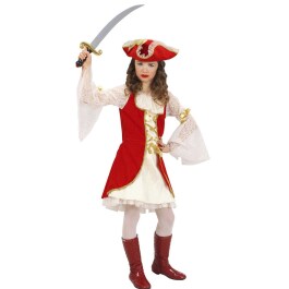 Piratin Kostüm Kinder Piratenkostüm